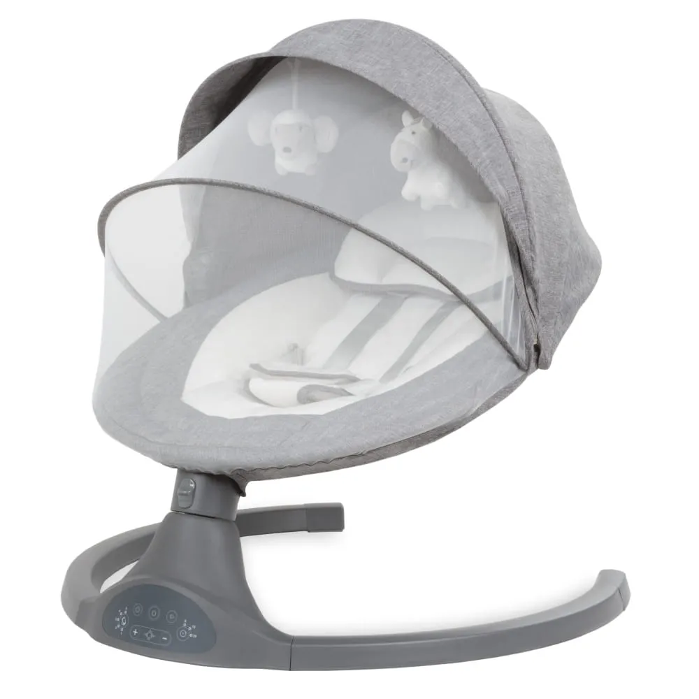 Шезлонг - качели Kidwell Luxi dark melang